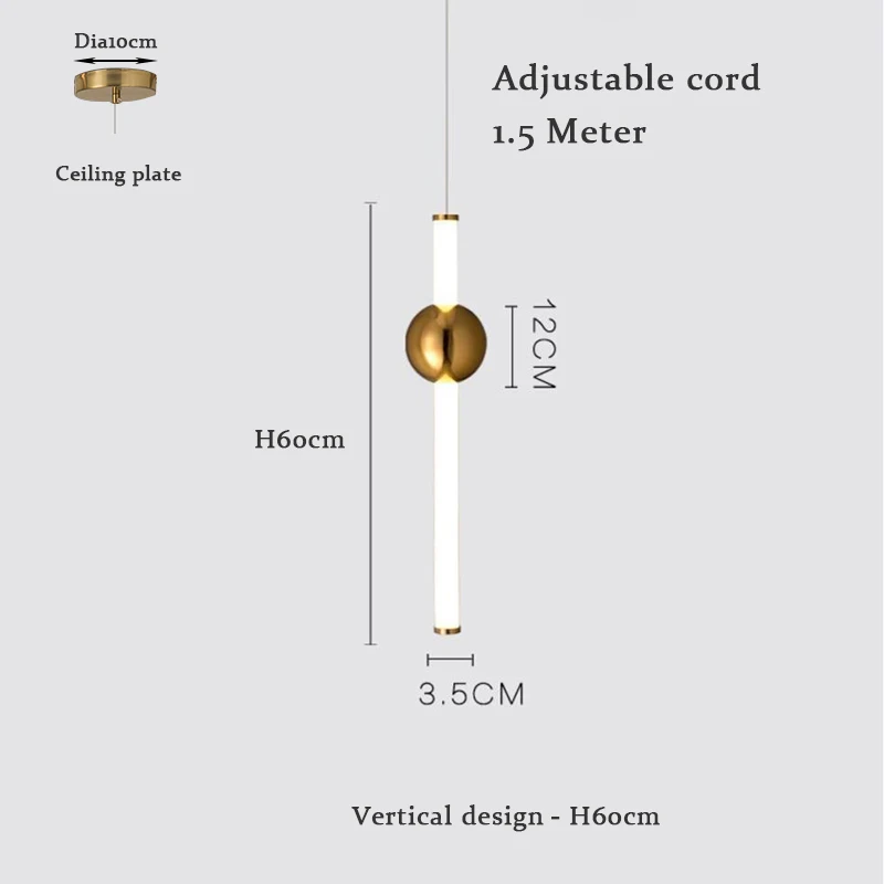 Orion Tube Suspension Lamp 14 Orion Tube Suspension Lamp 14